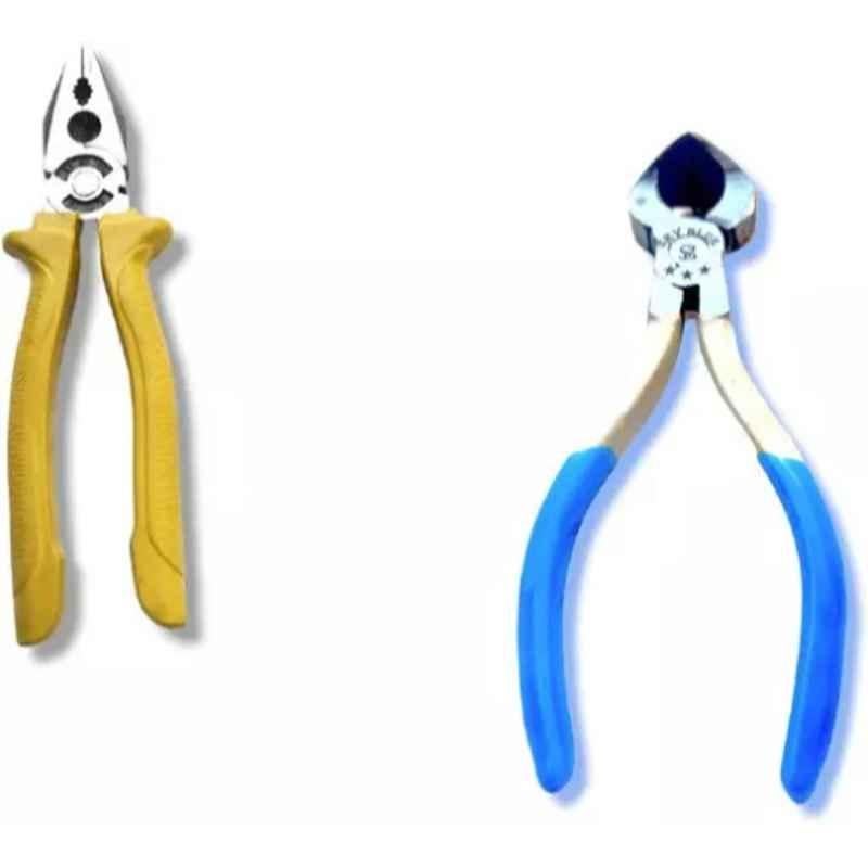 Sky Blue 2 Pcs 7.8 inch Stainless Steel Groove Plier Combo, SBE_PLIER_0143