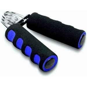 QUIT-X 8.3cm Black & Blue Handgrips Strengthen Squeezer Hand Fitness Grip