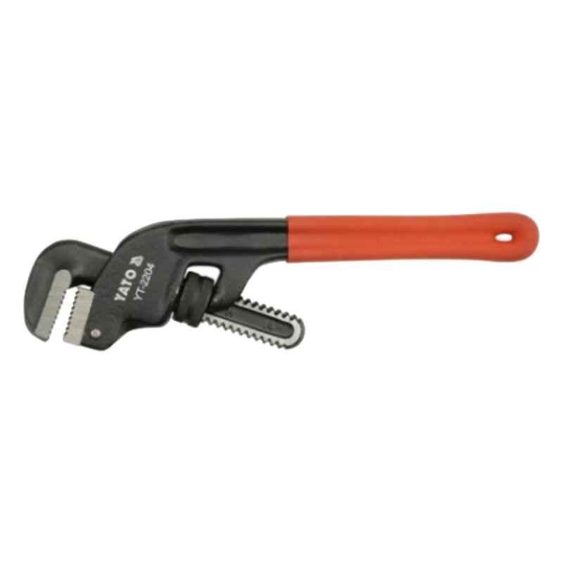 Yato 450mm PVC Handle Offset Type Pipe Wrench, YT-2204