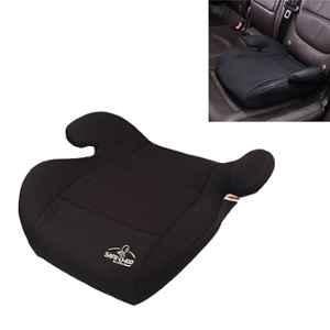 Safe-O-Kid Black Polyester Backless Design Car Booster Seat for 6 Months to
