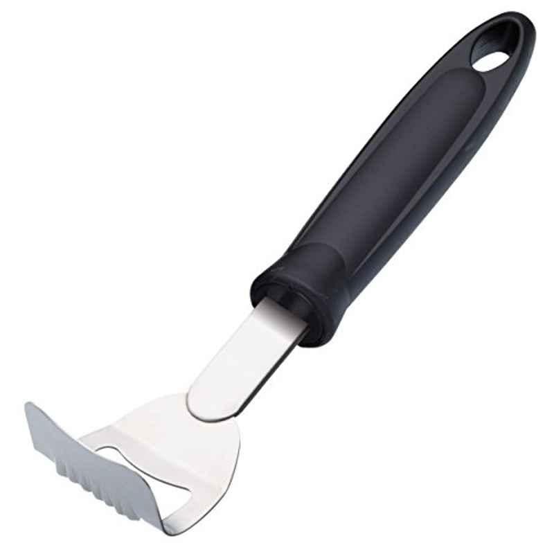 Kitchencraft 2.8cm Stainless Steel Black & Silver Butter Curler, KCCURL