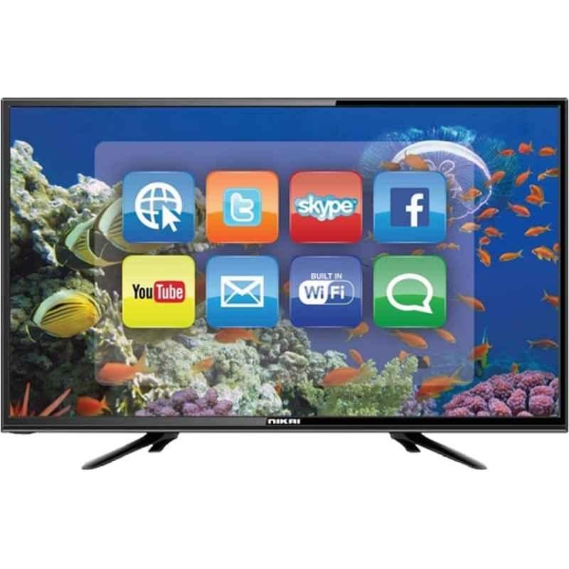Nikai 65 inch Black Smart LED Television