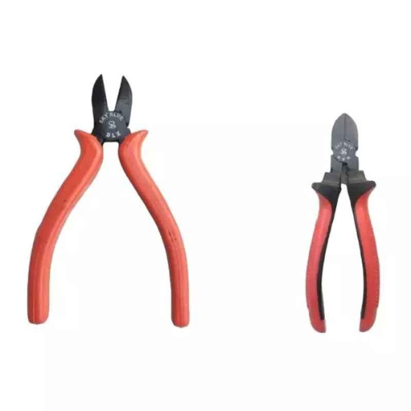 Sky Blue 2 Pcs 7.8 inch Diagonal Plier Combo, SBE_PLIER_COMBO_MOD_00732