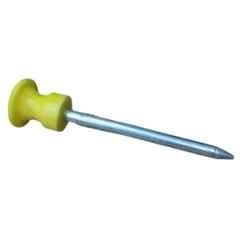 GYM24 Equipment Alloy Steel & Plastic Silver & Yellow Kecher Lock Pin