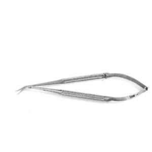 Alis 18cm/7 inch 45? Micro Dissecting Scissors Sharp Pointed, A-GEN-284-18