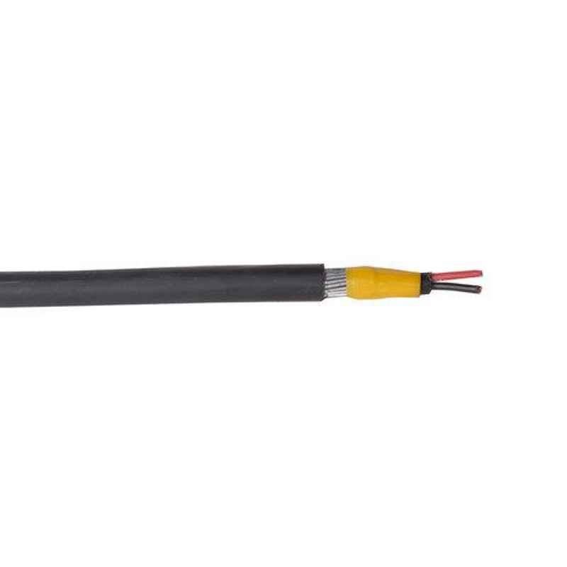 Polycab 25 Sqmm 2 Core Aluminium Armoured High Tension Cable, A2XWY, Length: 100 m
