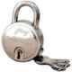 Godrej 6 Levers Round Padlock with 3 Keys, 8148 (Pack of 3)