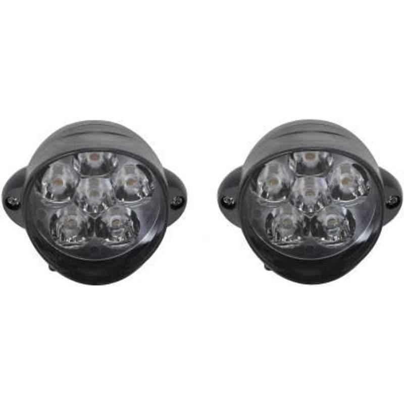 JBRIDERZBike 6 Led Hybrid 2 Pcs Set Fog Light For Lml Freedom Ls