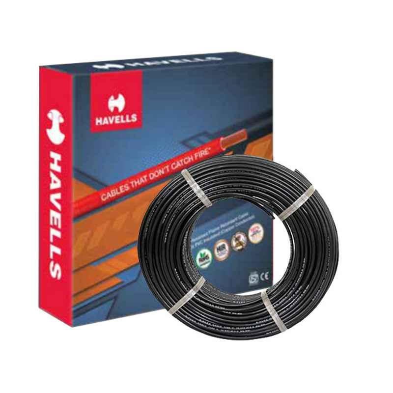 Buy Havells 10 Sqmm 4 Core Black PVC Insulated Copper Conductor