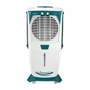 Crompton Ozone 88L White & Turquoise Desert Air Cooler with Honeycomb Pads, ACGC-DAC881