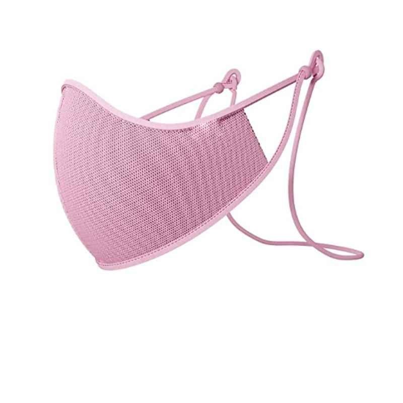 Smart Care N99 Cotton Baby Pink Reusable Face Mask, PSFM10, Size: Large (Pack of 5)