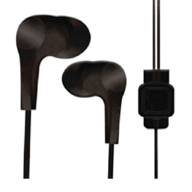 OEM Sargam Black in Ear Wired Earphone (Pack of 10)