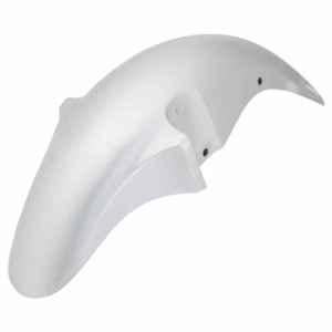 Yatos Front Mudguard Silver Black for Hero Ismart 110, YAT-3ISLKO