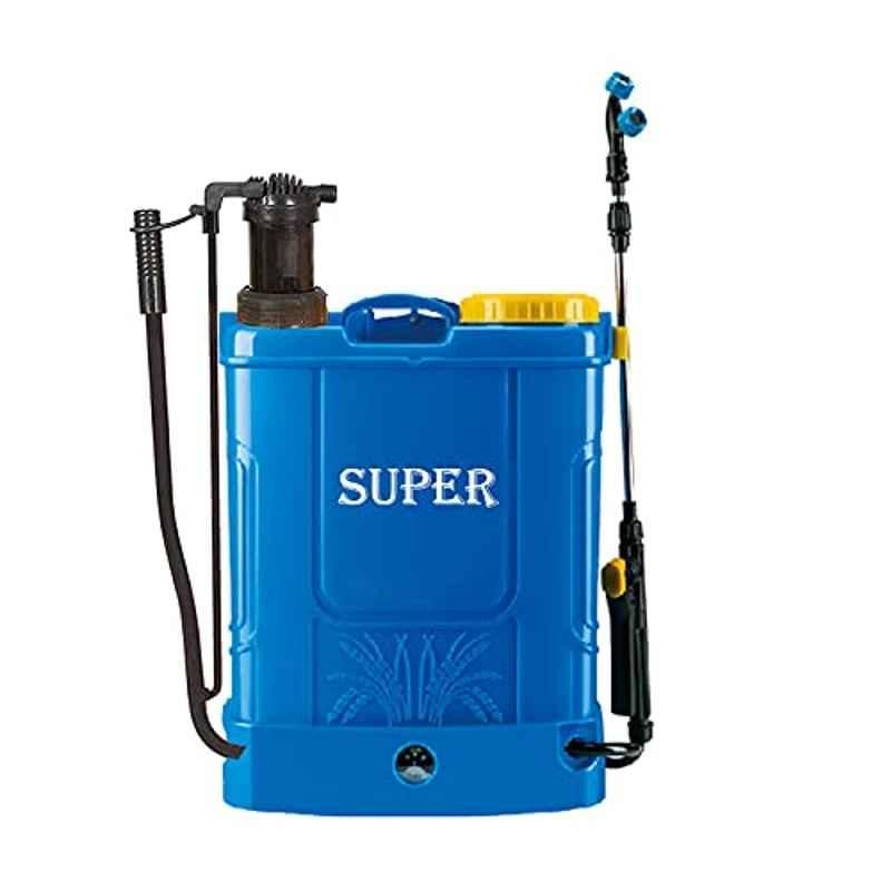 FarmEarth 16L Super 2 in 1 Hand & Battery Operated Knapsack Garden Sprayer Pump