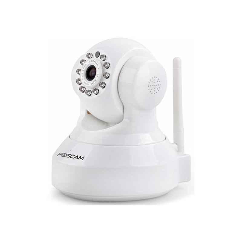 Foscam 720p White 2 Way Audio Wireless IP Camera, FC-FI9816PW