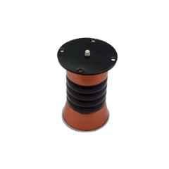 RAB 3 inch Stainless Steel Rose Gold & Black Sofa Leg, 141NO (Pack of 3)
