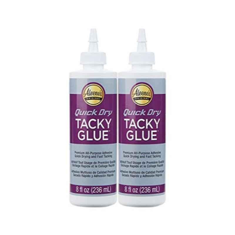 Aleenes 17843 White Quick Dry Tacky Glue