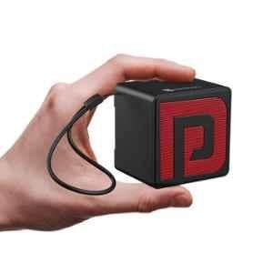 Portronics Nugget 3W Black Mini Portable Bluetooth Speaker with Type-C Fast Charging, POR 2727