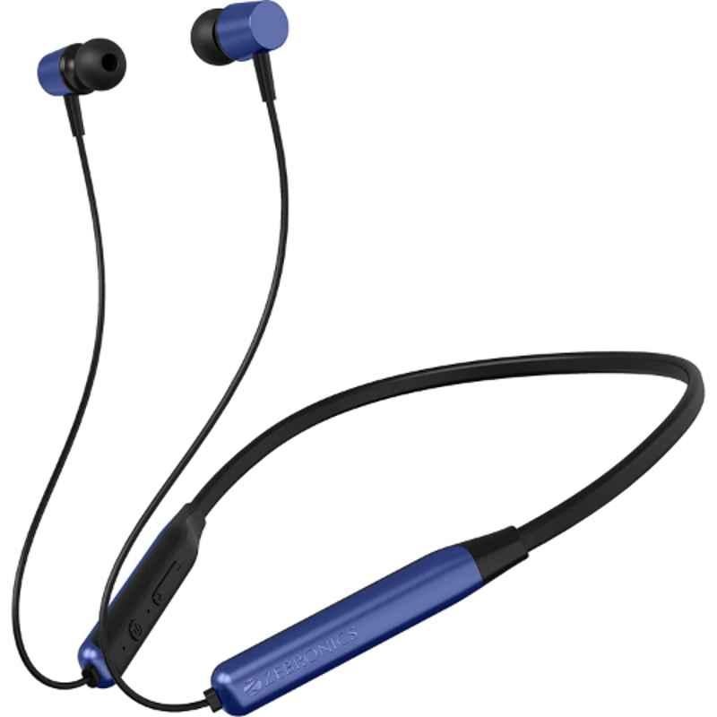 Zebronics Zeb Evolve Blue Wireless in Ear Neckband Earphone with Mic