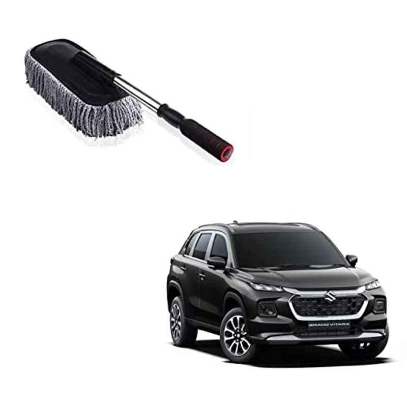 Kozdiko Car Microfibre Duster with Extendable Handle for Maruti Suzuki Grand Vitara New 2022