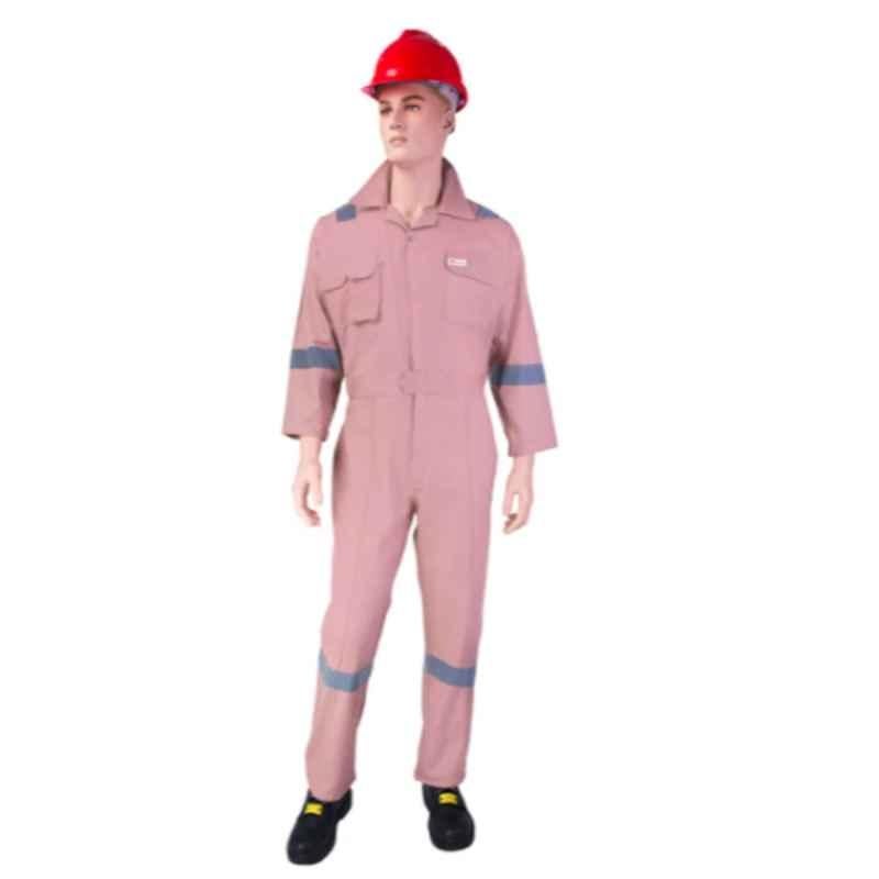 Empiral Comfort C E306050502 Khaki Cotton Coveralls, Size: S