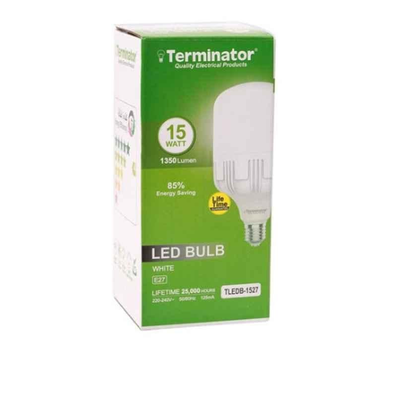 Terminator 15W 1350lm E27 White Energy Saving LED Bulb