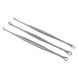 Forgesy Stainless Steel Double Ended Sharp/Blunt Curette, SUNX120 (Pack of 3)