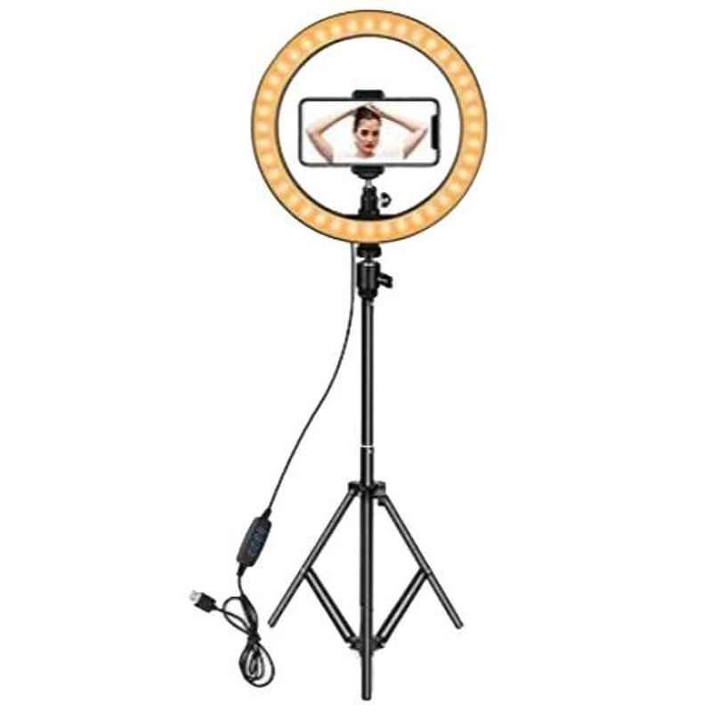 Immutable 10 inch LED Ring Light with Phone Holder