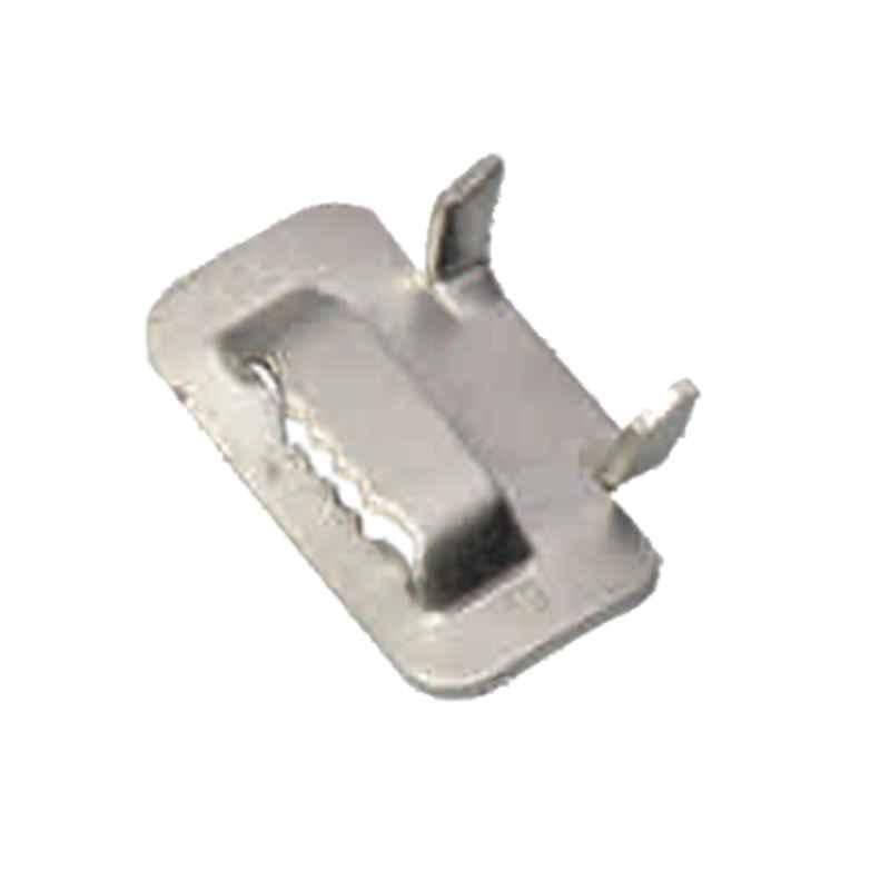 R-Loc 100 Pcs SS304 9.5mm Uncoated Wing Type Buckles Box, RCU09FW