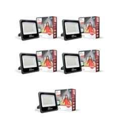 Murphy Genxt 100W 6500K Aluminium Cool White LED Flood Light for Outdoor (Pack of 5)