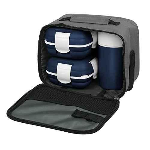 Pinnacle Thermoware 2-Pc Leak Proof Insulated Lunch Box Hot Food