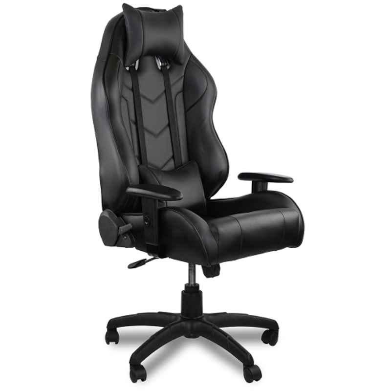 Mango Blossom Shelly Leatherette High Back Black Gaming Chair, OFF.OFF.95649407