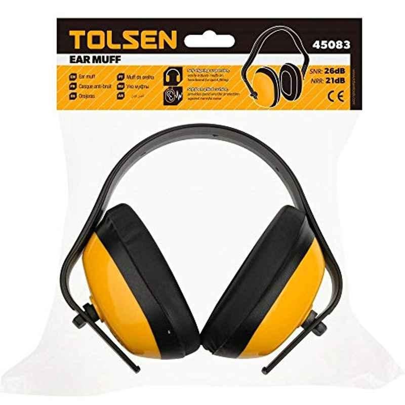 Tolsen 45083 Orange Ear Muff, Size : Free