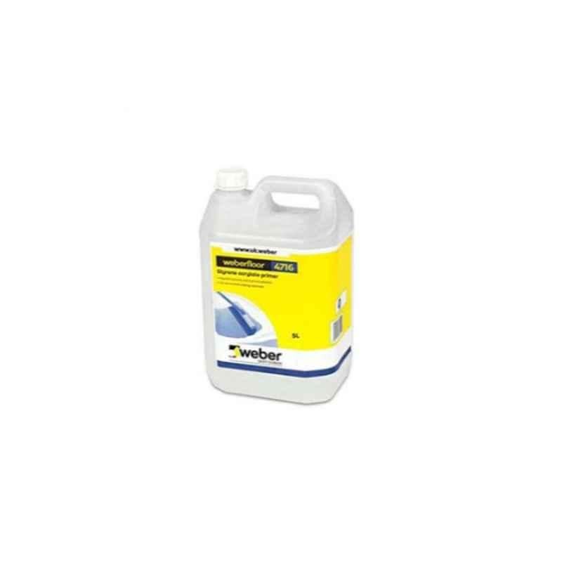 Weber Saint Gobain 4716 5L Weberfloor Styrene Ocylote Primer, WEBFLR4716/5