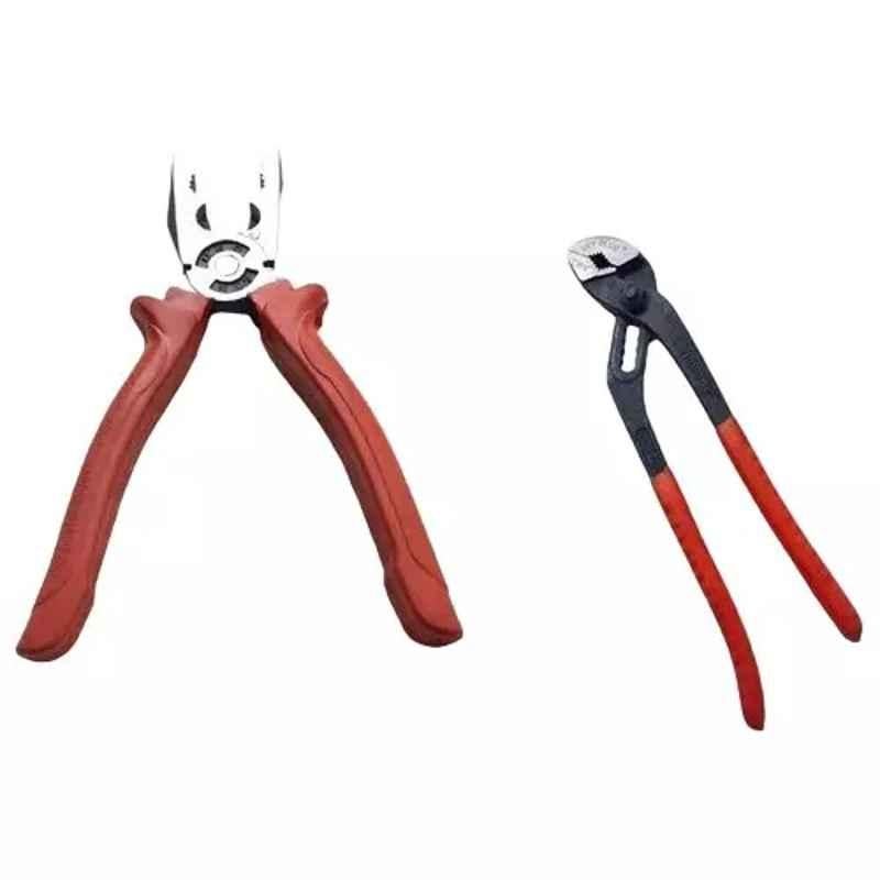 Sky Blue 2 Pcs 7.8 inch Lineman Plier Combo, SBE_PLIER_COMBO_MOD_00861