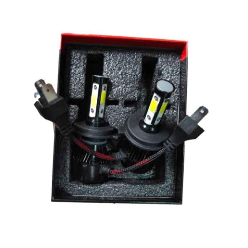 Buy Trigcars 2 Pcs 50W 4 Side Micro Chip Heavy Duty Car LED Headlight