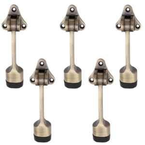 Atom DS003 Brass Antique Finish Door Stopper (Pack of 5)