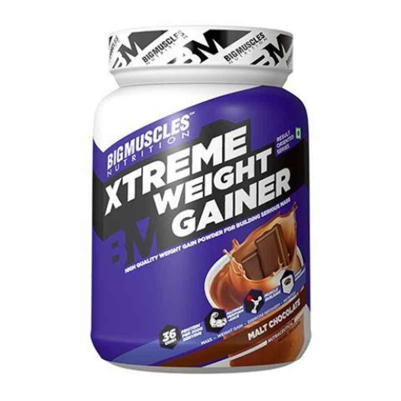 Big Muscles 5kg Malt Chocolate Xtreme Weight Gainer