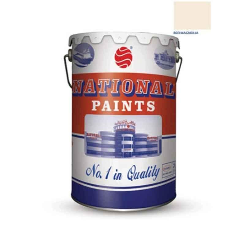 National Paints 3.6L Magnolia Plastic Emulsion, NP-803-3.6