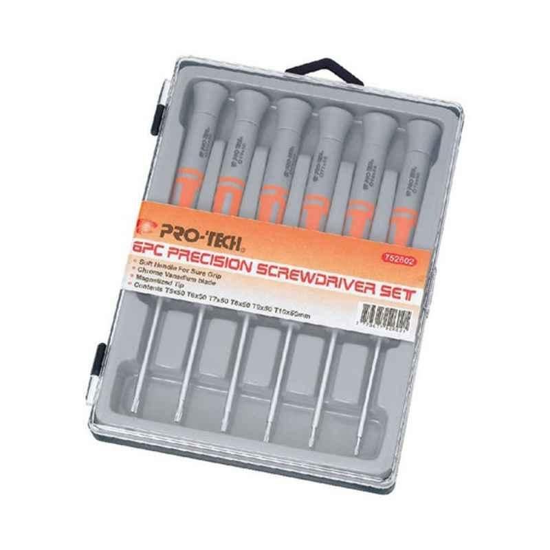Protech 6Pcs Steel Precision Screwdriver Set, 752602