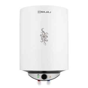 Bajaj Edrea 25 Litre Metal White & Black Storage Water Heater with Polymer Coated Tank, 150987