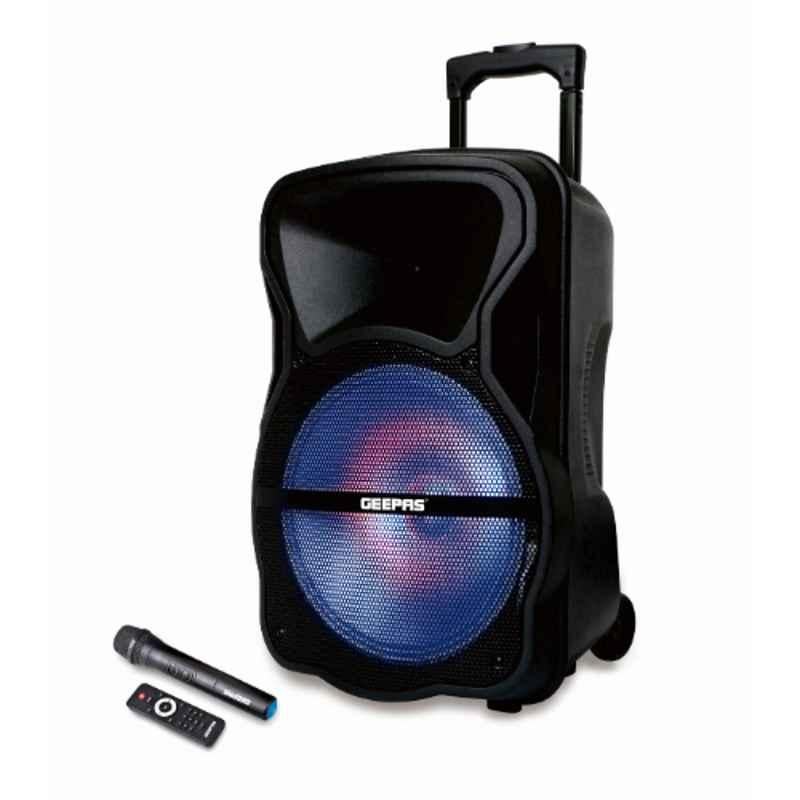 Geepas 1800mAh Trolley Bluetooth Speaker, GMS8568