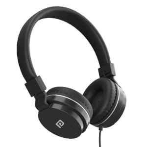 Portronics Aural 1 Black Foldable Wired Headphone, POR-1374