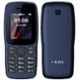 I Kall K100 1.8 inch Blue Dual Sim Keypad Feature Phone without Camera, K100-WC-BLU