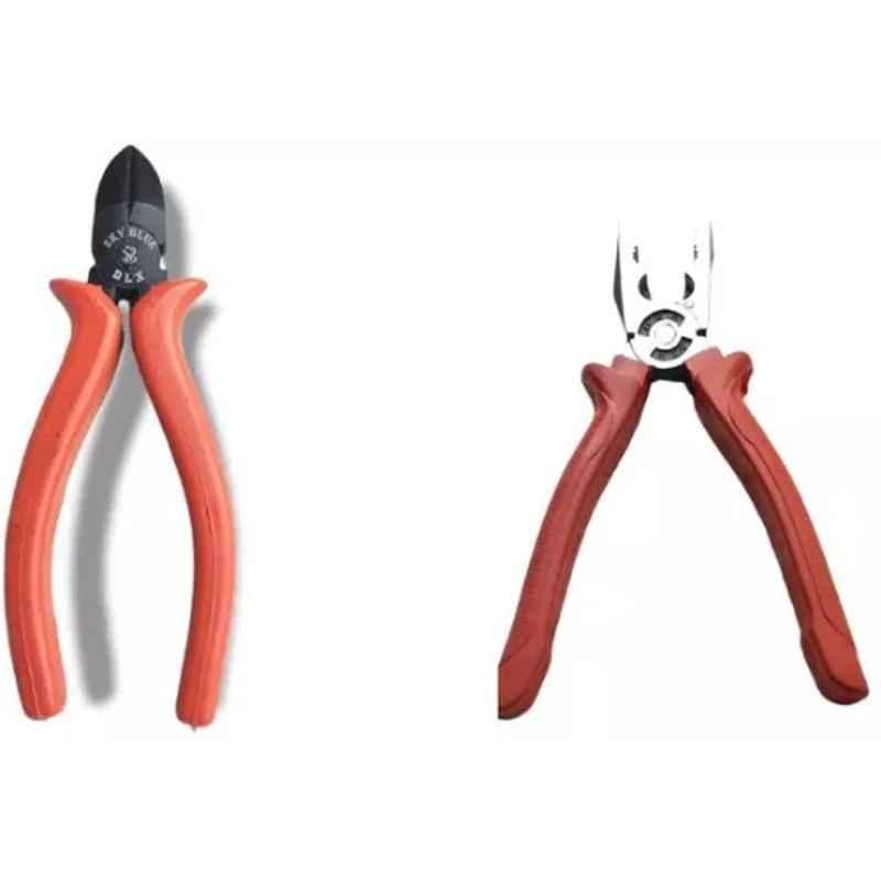 Sky Blue 2 Pcs 7.8 inch Lineman Plier Combo, SBE_PLIER_0510