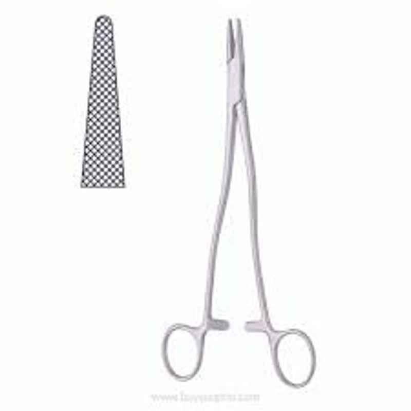 HIT CLASSIC 6 inch Stainless Steel Silver Bozman Needle Holder