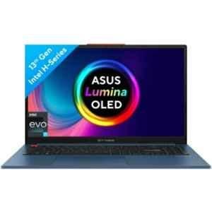 Asus S5504VA-MA741WS VivoBook S 15 2023 Thin & Light Solar Blue Laptop with Intel EVO H-Series Core i7 13th Gen 13700H 16GB/512GB SSD/Windows 11 Home & 15.6 inch OLED Display, 90NB0ZK1-M00800