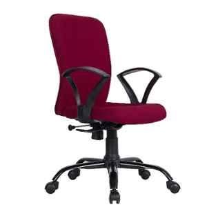 Green Soul Seoul-X Confident Maroon Mid Back Chair