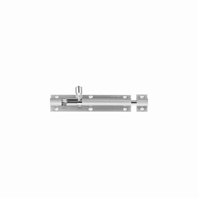 Collins 6 inch x 10mm Silver Tower Bolt, 6x-10mm-BSN