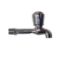 Ahuja Stainless Steel Chrome Plated Long Body Bathroom Tap, AS-13